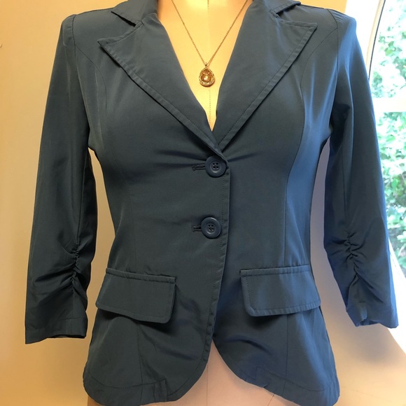 Wet Seal Blue Blazer - Picture 2 of 7